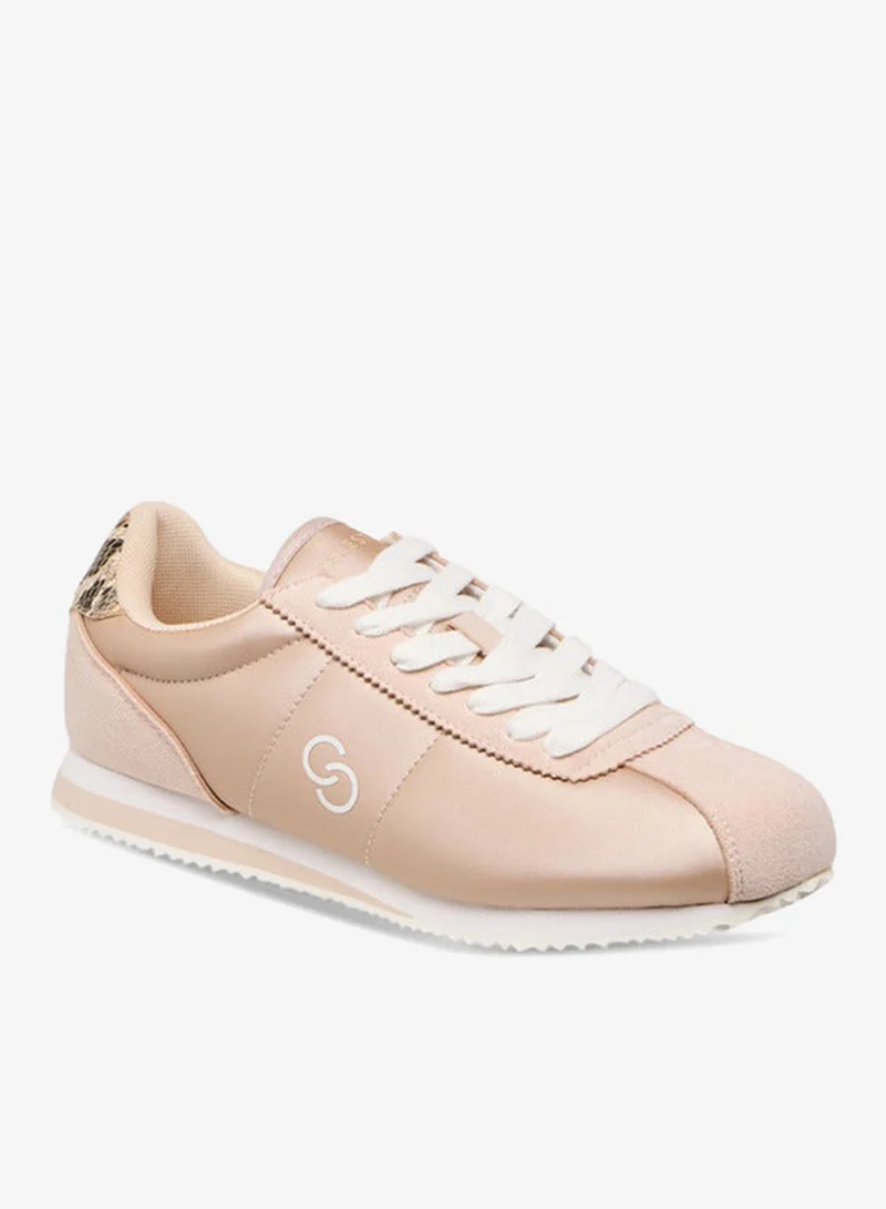 سيليست حذاء رياضي نسائي بأربطة مزين بالدانتيل